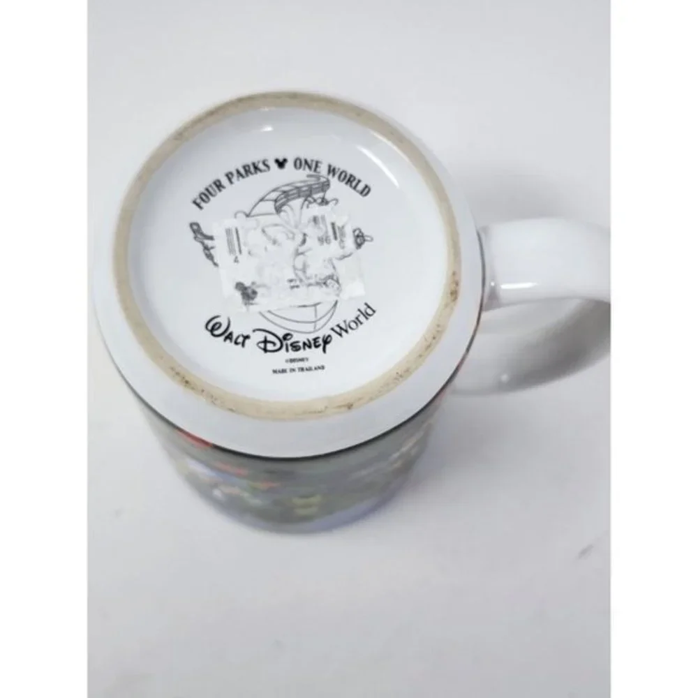 Walt Disney World Original Four Parks One World‎ 3D Monorail DAD Mug